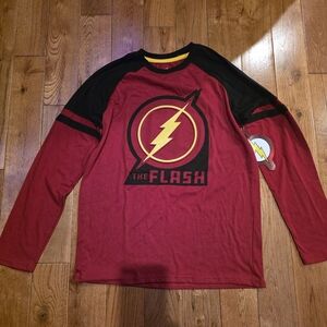 Marvel Kids Long Sleeve Tee - Red and Black